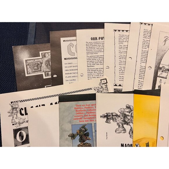 WAAARGH THE ORKS! Original 1990 Edition (not reprint) Games Workshop, 98 pages - Picture 16 of 16